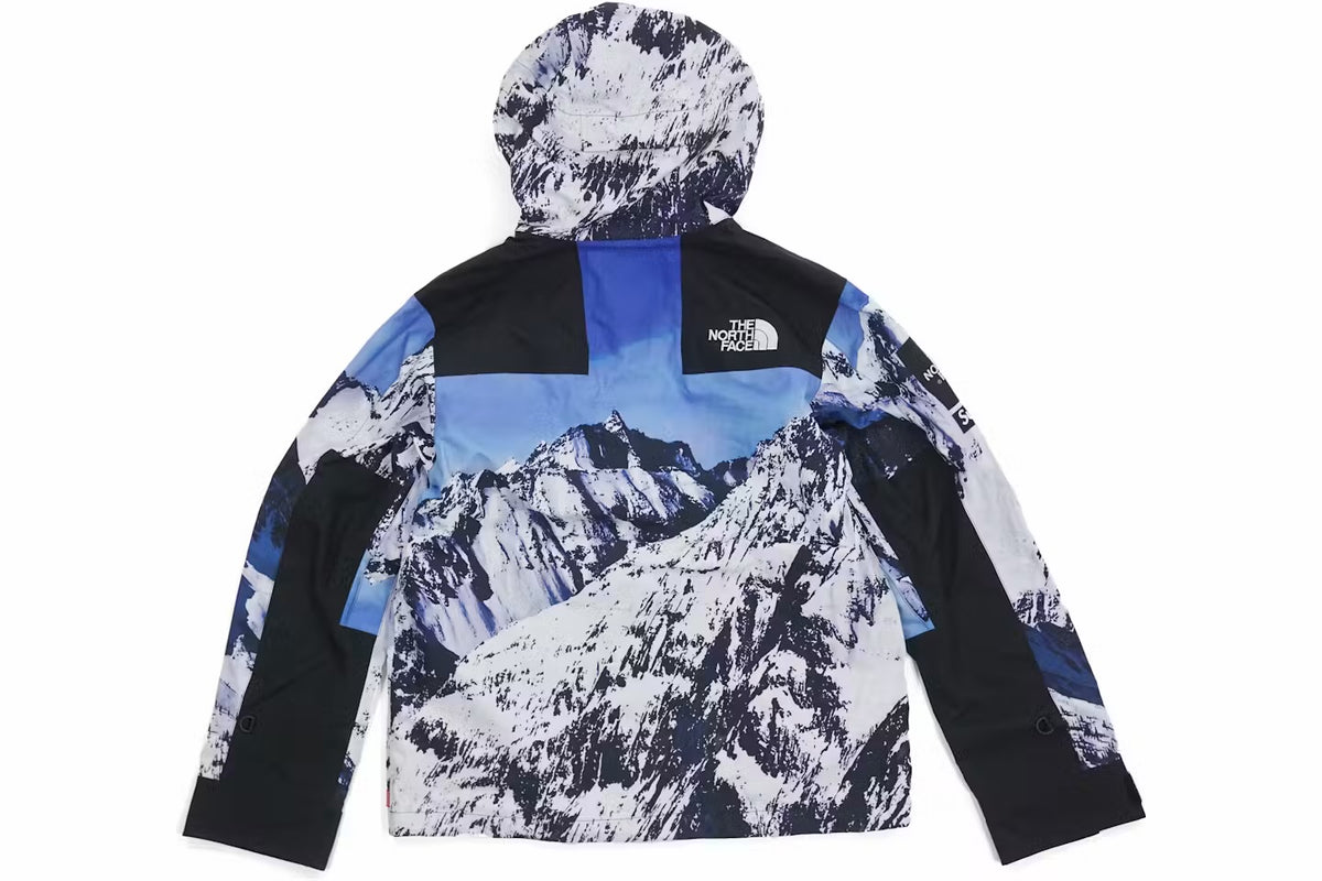Parka Supreme The North Face Mountain Bleu/Blanc