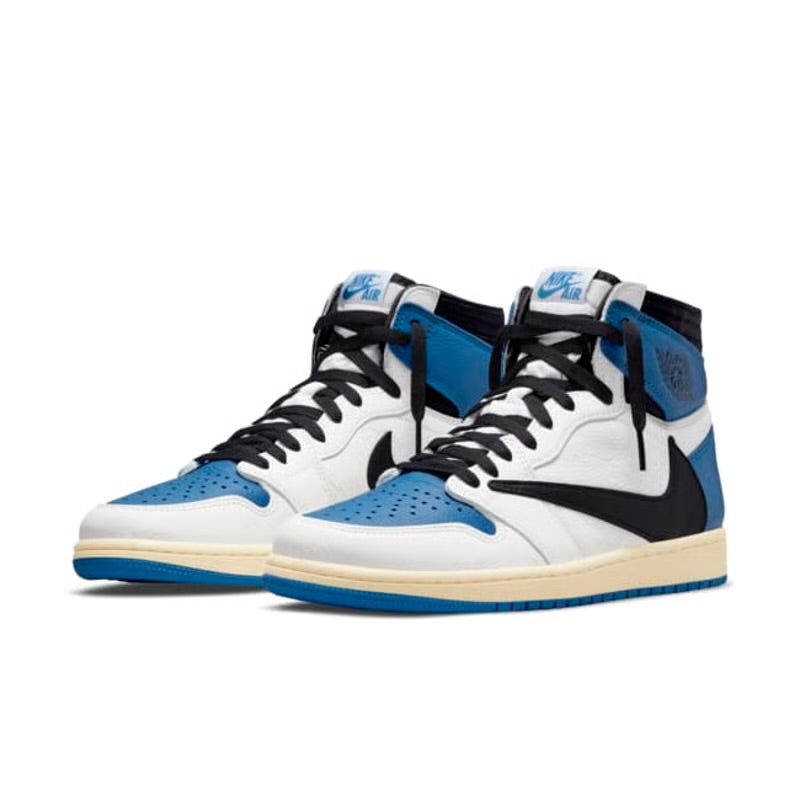 Jordan 1 High Travis Scott x Fragment "Military Blue"